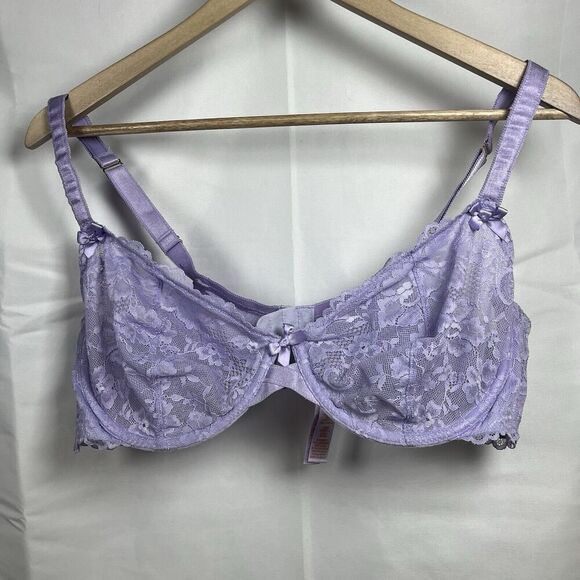 Savage X Fenty Other - Savage X Fenty Lilac Bralette 40D lace unlined underwired
